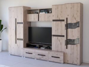 SAN MARINO nappali bútor, Kézműves tölgy és csokoládé